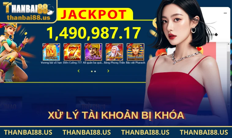 Xử lý tài khoản bị khóa